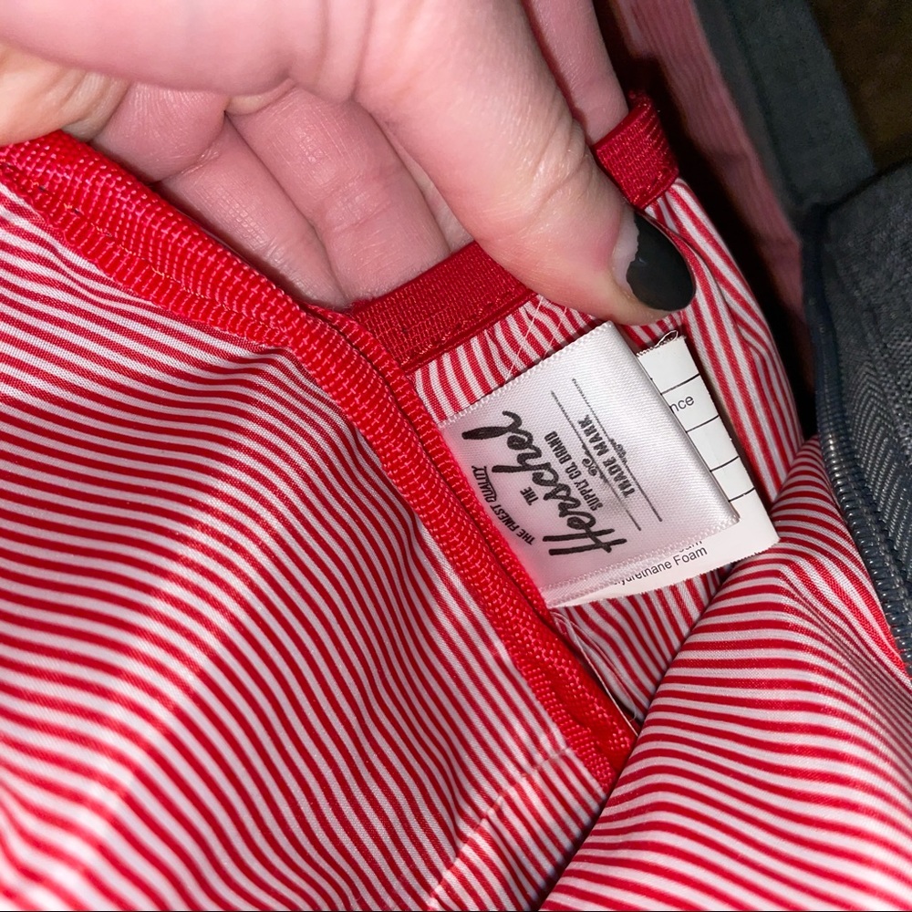 Hershel Heritage Grey Backpack - image 4